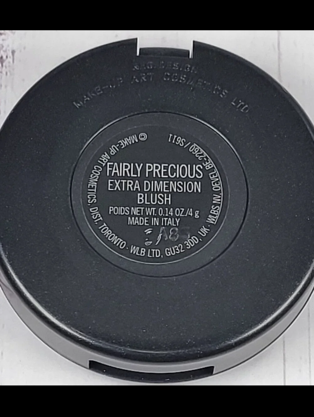 MAC Extra Dimension Blush in Fairly Precious BNIB